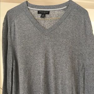 V neck sweater. Very soft.